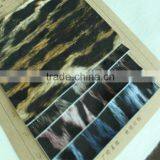 Pearl Shiny Glossy pu Leather Leopard Print Pattern for Making Bags Artificial pu Leather