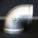 Black Galvanized Wing Holes Flange Malleable Cast Iron Pipe Fittings thumbnail-3