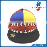 colorful 6 panel 3D embroidery entertainment hats