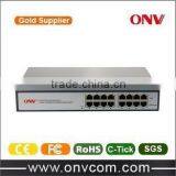 48V POE Network Switch 8 Port Power Over Ethernet POE Injector((ONV-PSE3108)