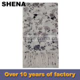 shena popular grade one wholesale plain white silk scarves