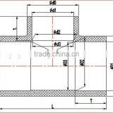 High Quanlity (ASTM) CPVC Reducing Tee thumbnail-2