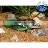 2016 Narrow Double-hook Artificial Lifelike Soft Frog Fishing Lure thumbnail-3