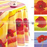 Printed Popular Designs Water Proof Pvc Table Cloth