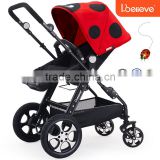 2016 Most popular best seller color changeable EN1888 electric Baby stroller 3 in 1