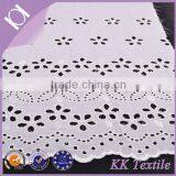 100% White Swiss Voile Cotton Embroidery Fabric thumbnail-1