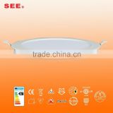 Ultra thin design 3W / 6W / 9W / 18W LED downlights slim / slim round panel ce rohs