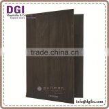 Personalized Hotel Leather Wine Menu Covers / Table Tent / Menu Screw/leather Coaster thumbnail-3