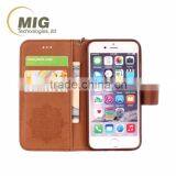 Diamond Flower Wallet Leather Case With Strap With Inside TPU Phone Case for Iphone 6 6S thumbnail-3