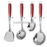 Artistic Slip Resistant Eco-friendly Stainless Steel Utensils Kitchen Tools