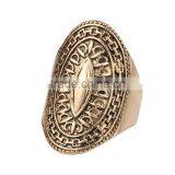 Vintage Graven Jewelry Zinc Alloy Evil Eye Latest Gold Ring Designs thumbnail-4