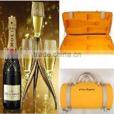 High Quality Gift Travel Eva PU Whiskey Wine Leather Cases thumbnail-2