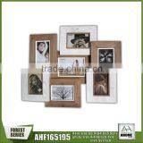 Multi Collage Wooden Picture Frame For Hanging