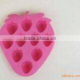 Silicone Cake-mould-- Strawberry Shape Heart Shape thumbnail-1