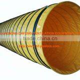 900mm Yellow Helix Spiral Tunnel and Coal Mine Ventilation Fan Air Duct thumbnail-3