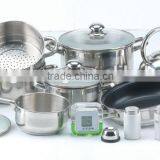 26pcs Stainless Steel Cookware Sets Non Stick Nobo Cookware Frying Pan thumbnail-1