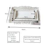 Pastoral Style Carving White Serving Tray thumbnail-4