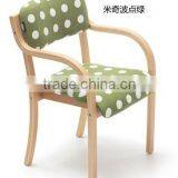 First Touch Classical Stacking Wooden Plywood Bentwood Dining Chair AM-1061 thumbnail-1
