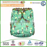 happy flute ai2 baby reusable cloth diaper nappies ai2 cotton flannel fabric cotton diapers print fabric baby product                        
                                                                                Supplier's Choice