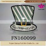 Hand Painting Ceramic Plate With Hat Shape thumbnail-1