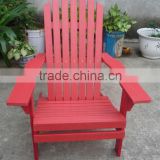 Recycled Poly Adirondack Chairs Red
