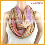 Fashion Round Scarf Loop Jersey