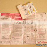 2013 Hot Sales! A4 Size Full Color Printing Folded Leaflet for Hair Dying thumbnail-2