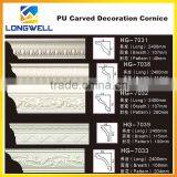Matte White pu Carving Cornice Moulding for Sale thumbnail-4