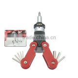 T bar ratcheting screwdriver with Hex Key wrench