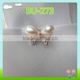 2016 Fashion Sale Decorative Bow Shaped Buttons for Kids thumbnail-1