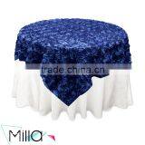 Champagne Grandiose Rosette Table Overlays thumbnail-2