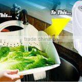 Kitchen Washing Flat Fold Draining Basket thumbnail-1