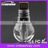 Fascinating LED Acrylic Light Bulb Shape USB Flash Drive 8gb Pen Drive thumbnail-5