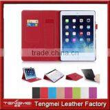 For IPad Mini 3 Cases With Hand Strap,card Slot Leather Case for Ipad Mini 3 Custom Available thumbnail-1