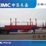 CIMC Competitive Price ISO 2 Axle Wood Transport Timber Trailer for whole sale