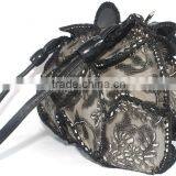 Online Shopping Lady Handbag Handmade Crochet Design More Color Choice thumbnail-3