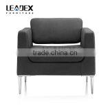 2016 New Design Office Furniture Single Gray Office Fabric Sofa thumbnail-1
