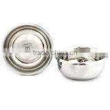 High Grade German Stainless Steel Polished Shaving Soap Bowl NEW