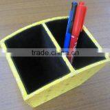 Wooden Desk Organizer Pen Holder