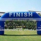 Blue Inflatable Finish Arch