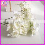 5 Heads Blue and White Hydrangea Bouquet Cheap Artificial Hydrangea Flower thumbnail-2