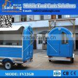 Gasoline Power Food Cart/Motorcycle Food Cart/Stainless Steel Tricycle Cart for Sale thumbnail-3