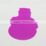 Silicone Snowman Shape Decorative Tea Cups Mat thumbnail-1