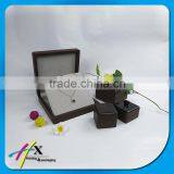 Gift and Promotion Industrial Use Customized Luxury Wooden Jewerly Box for Jewelry Set Packaging thumbnail-1