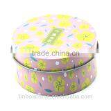 Recyclable Feature Promotional Small Round Return Gift Tins thumbnail-2