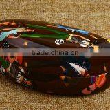 PU Cover Hard Sunglasses Metal Cases Fashion Eyeglasses Case
