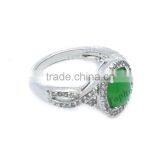 2015 Hot Design Jade Silver Ring Jade Wedding Ring Jade Ring Silver 925 thumbnail-3