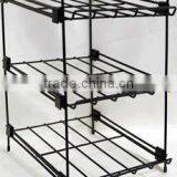 Black Wire Stand Scarf Display RackPF-E382