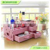 Wood Plastic Composite Carving Cosmetics Box