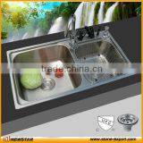 2 Bowls Topmout Kitchen Sink